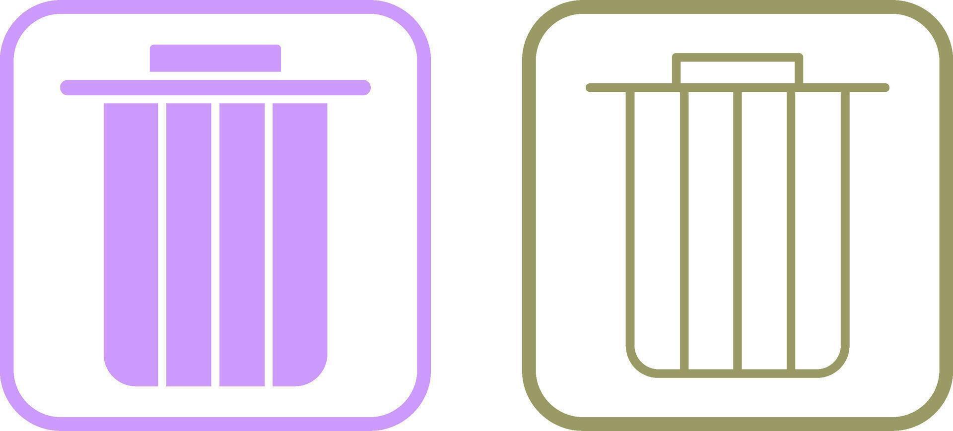 Dustbin Vector Icon