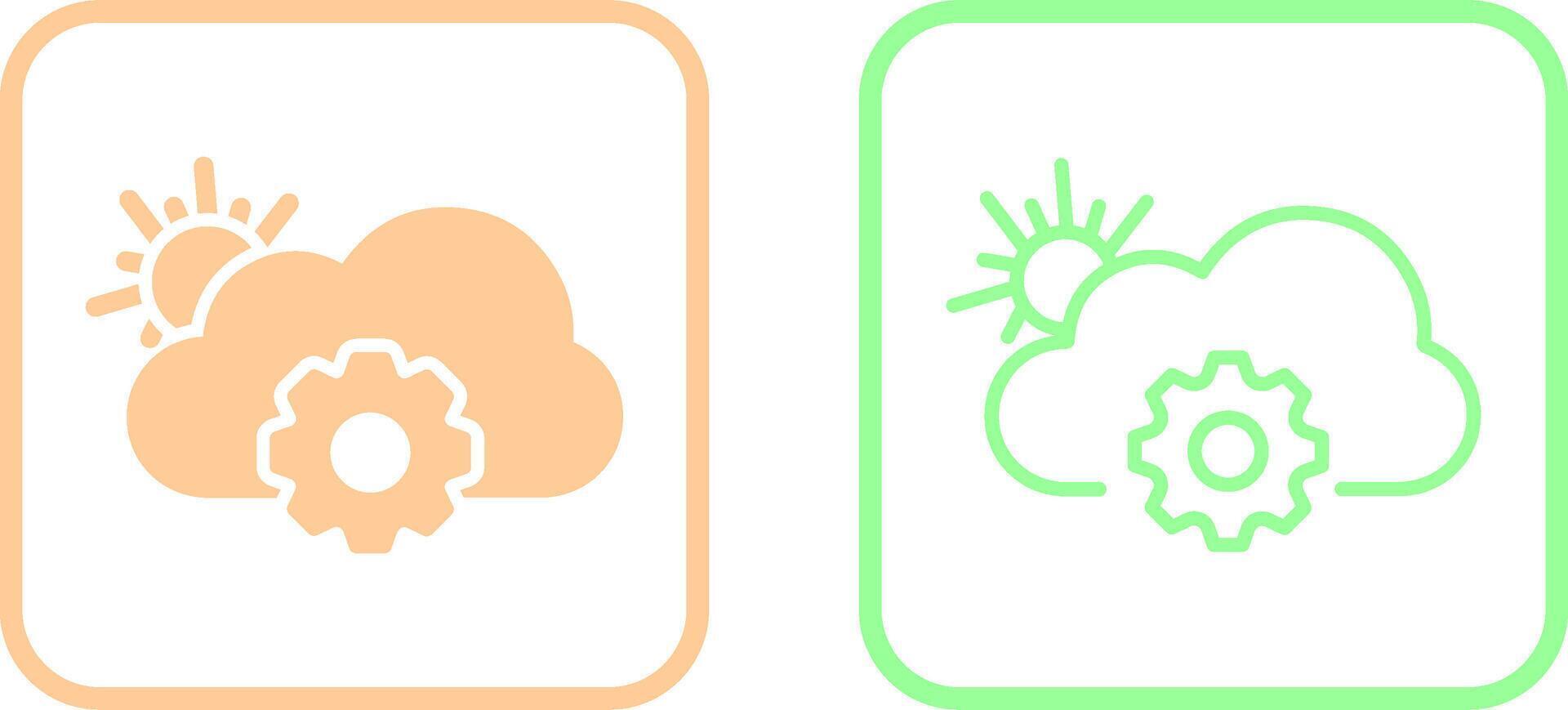 Forecast Vector Icon