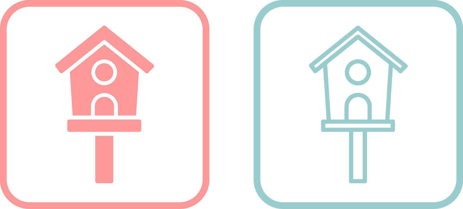 Birdhouse Vector Icon