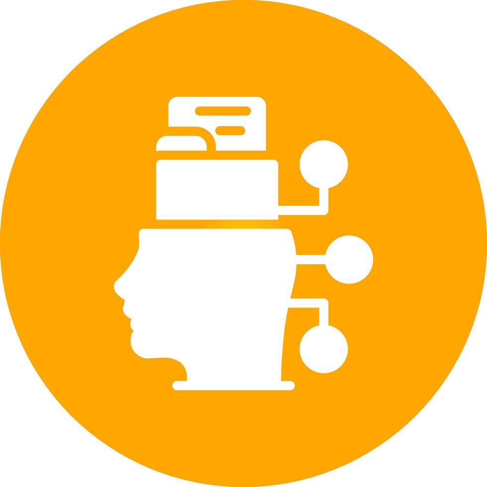 Intelligent Data Creative Icon Design vector
