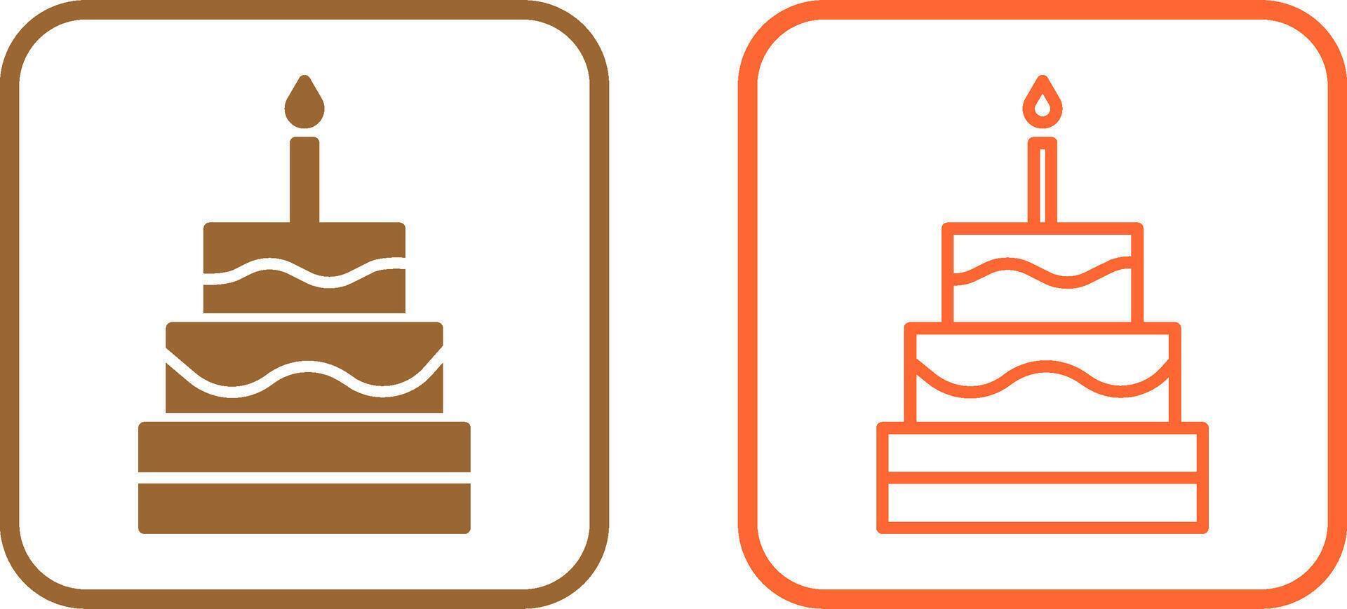 Cake Vector Icon