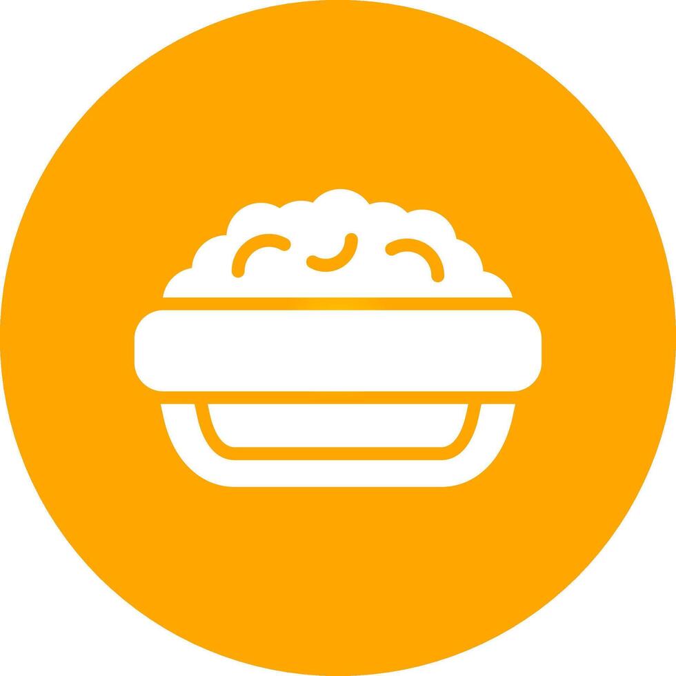Mac N Cheese Creative Icon Design vector