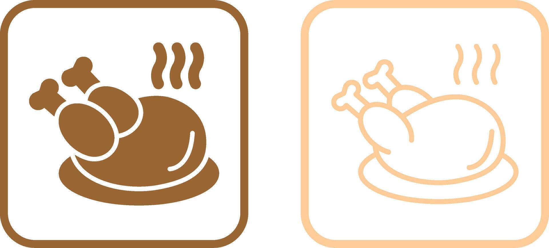 Chicken Vector Icon