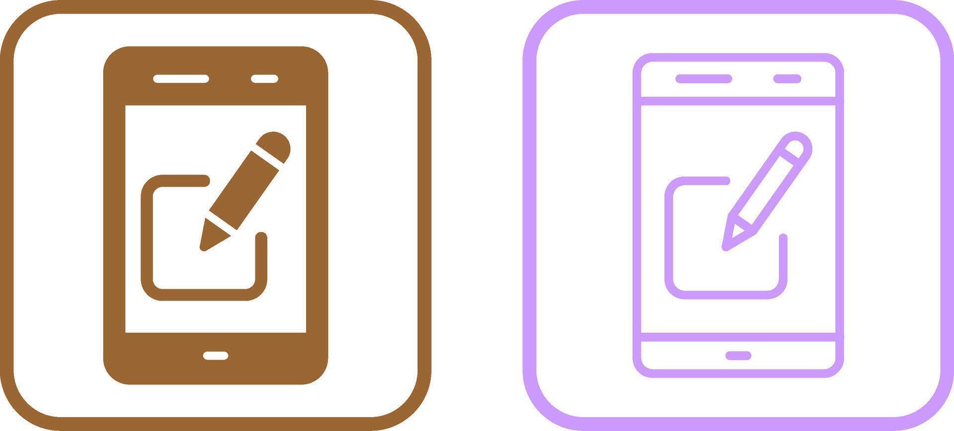 Edit Vector Icon