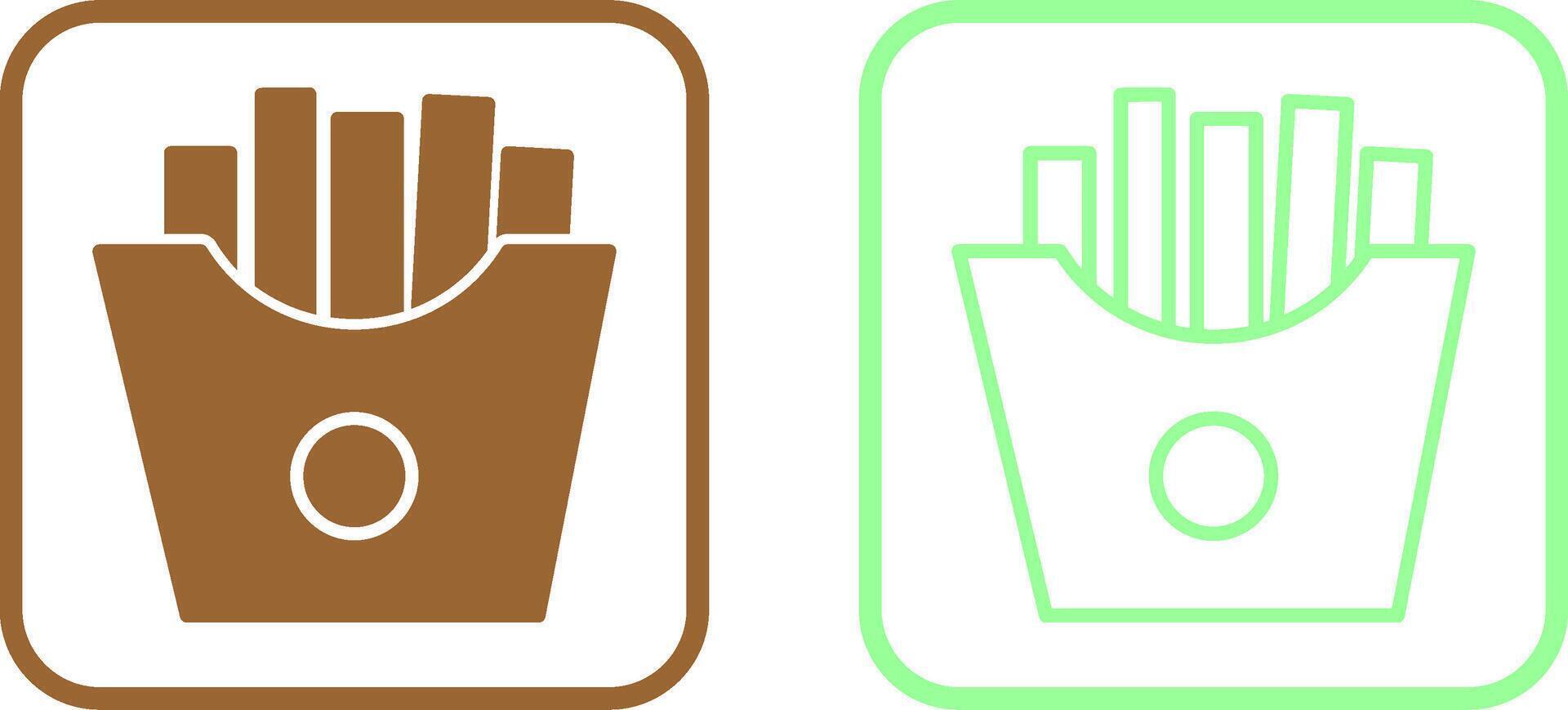Fries Vector Icon