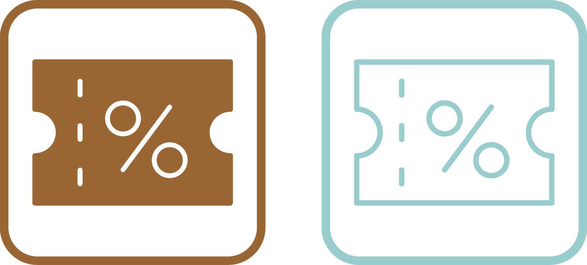 Coupon Vector Icon