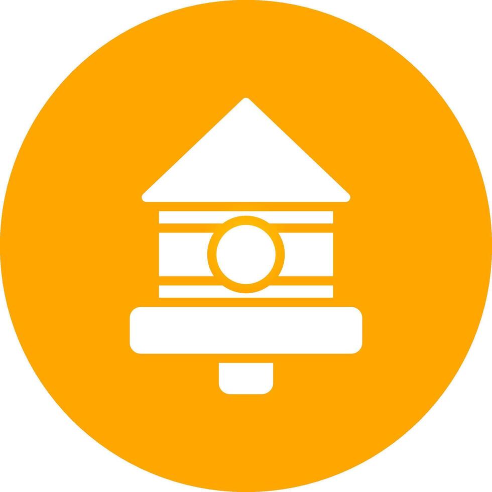 Birdhouse Creative Icon Design vector