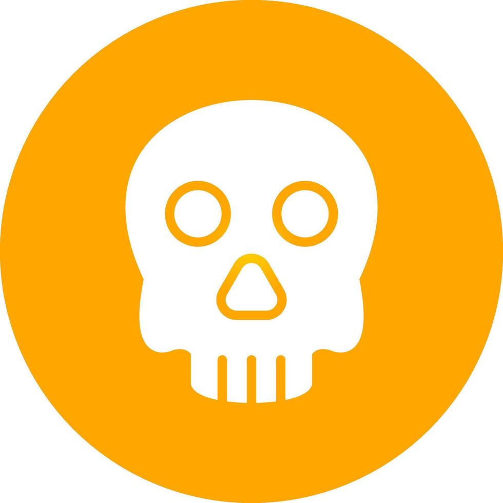 Skull Creative Icon Design vector