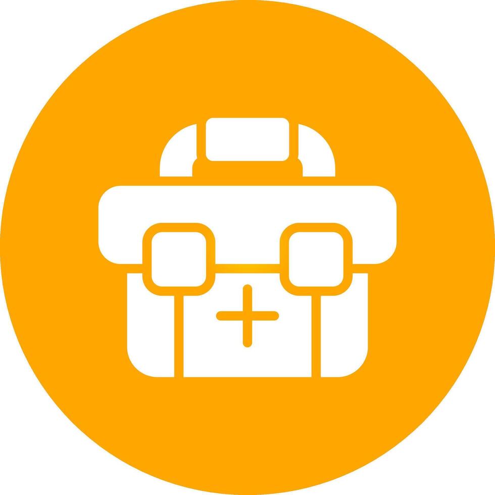 First Aid Kit Creative Icon Design vector