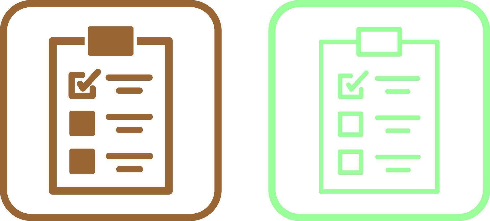 To Do List Vector Icon