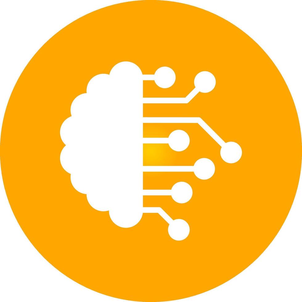 Neural Engineering Creative Icon Design vector