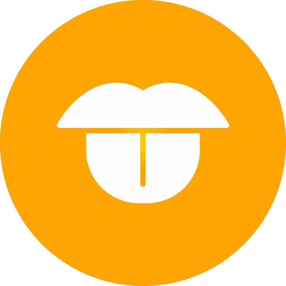 Tongue Creative Icon Design vector