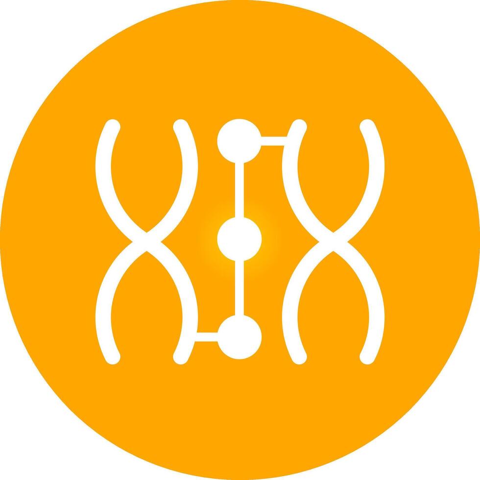 Cloning Creative Icon Design vector