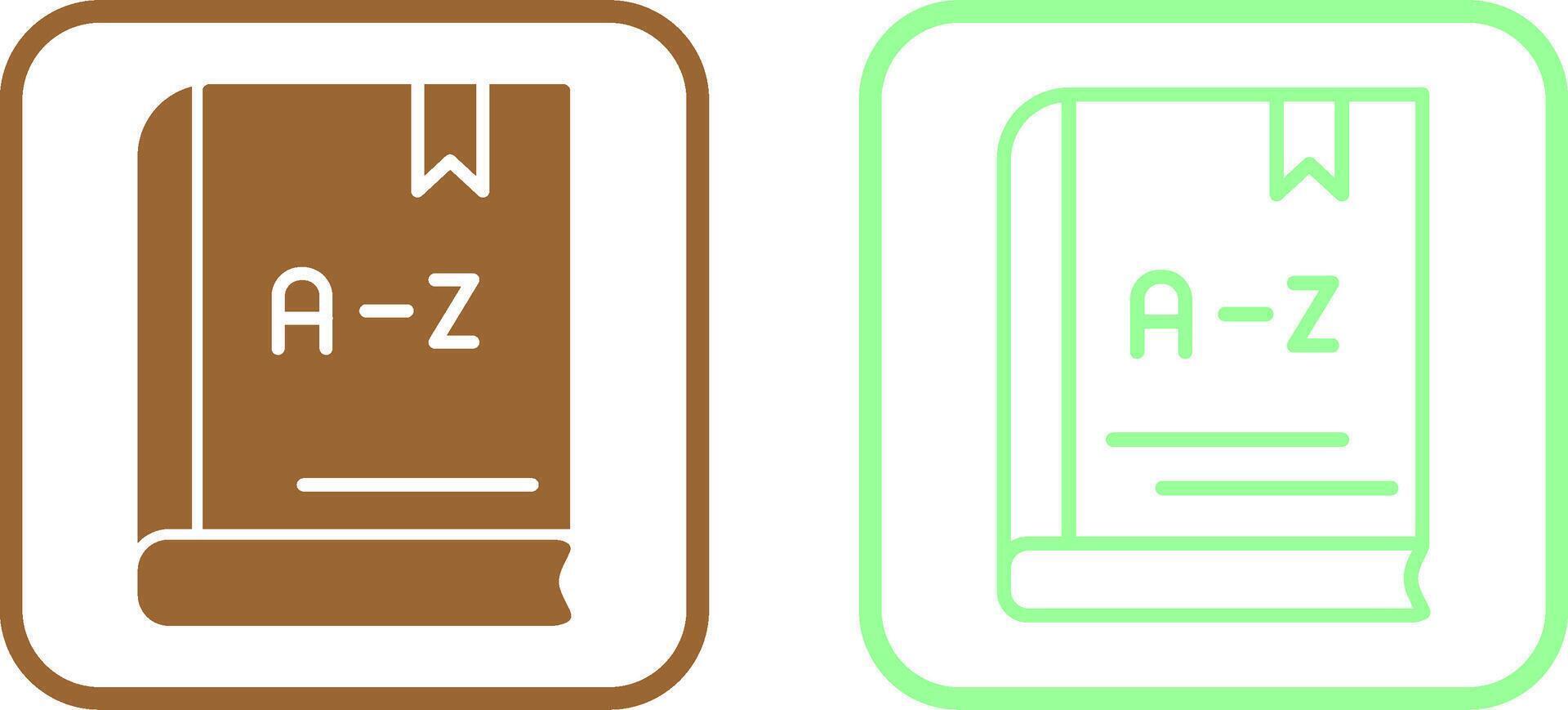 From A To Z Vector Icon