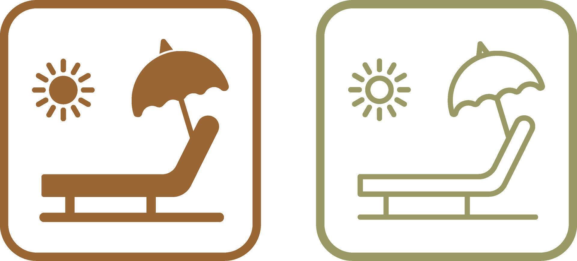 Beach Vector Icon