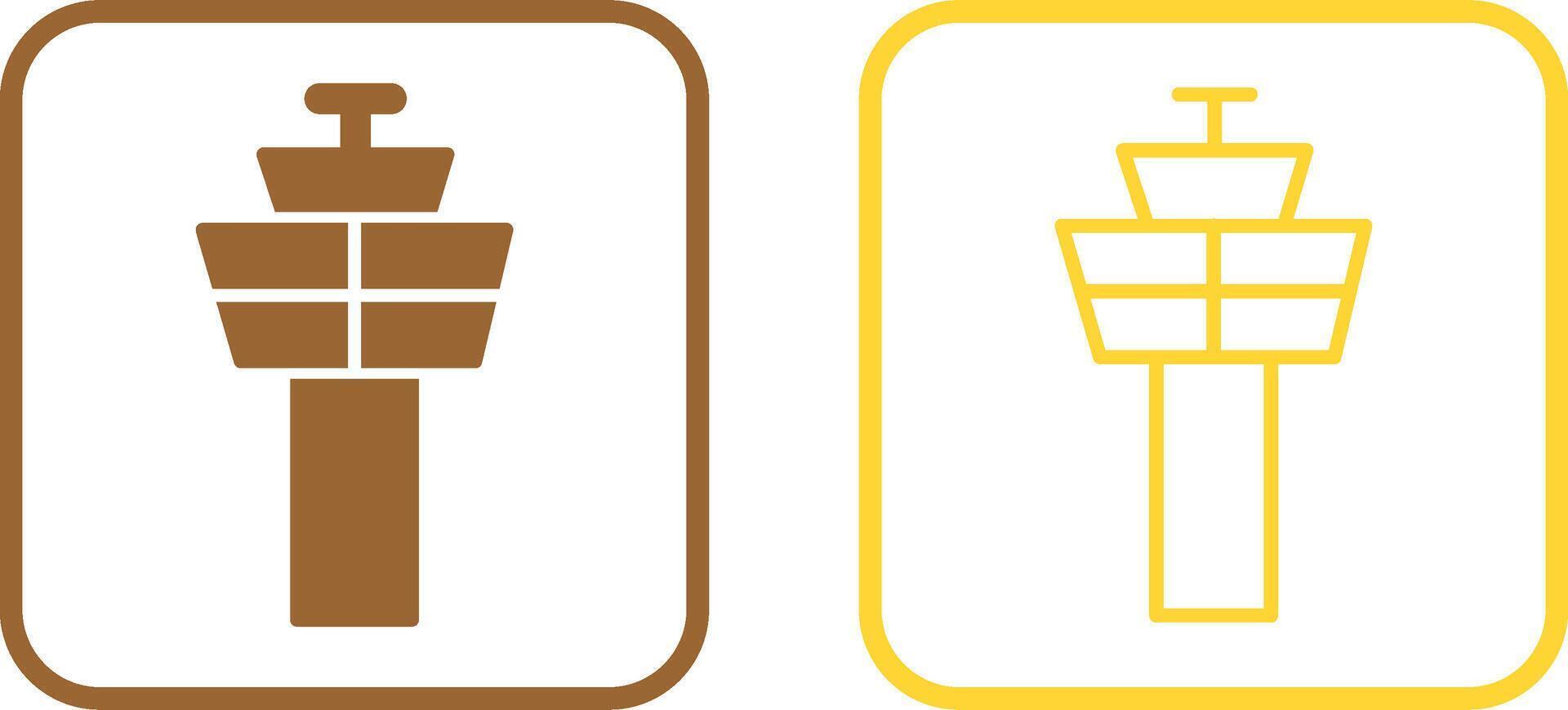 Control Tower Vector Icon