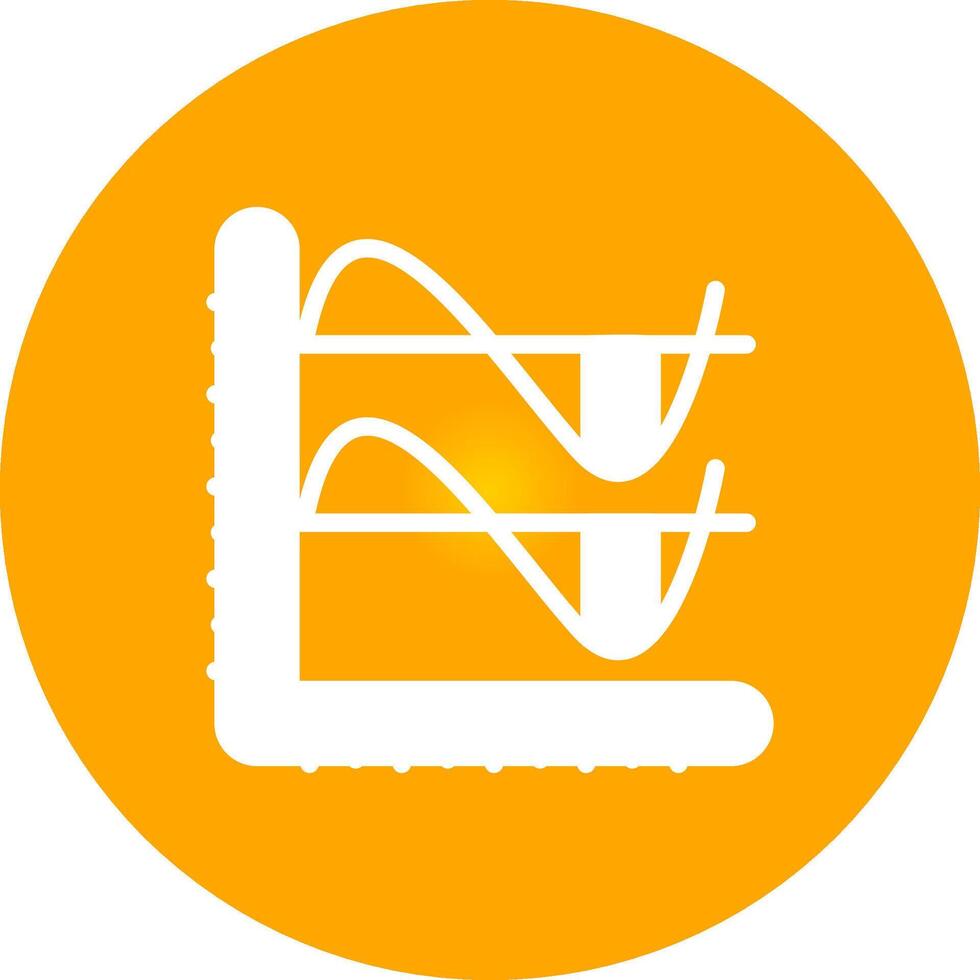 Glyph Smart Circle Gradient vector
