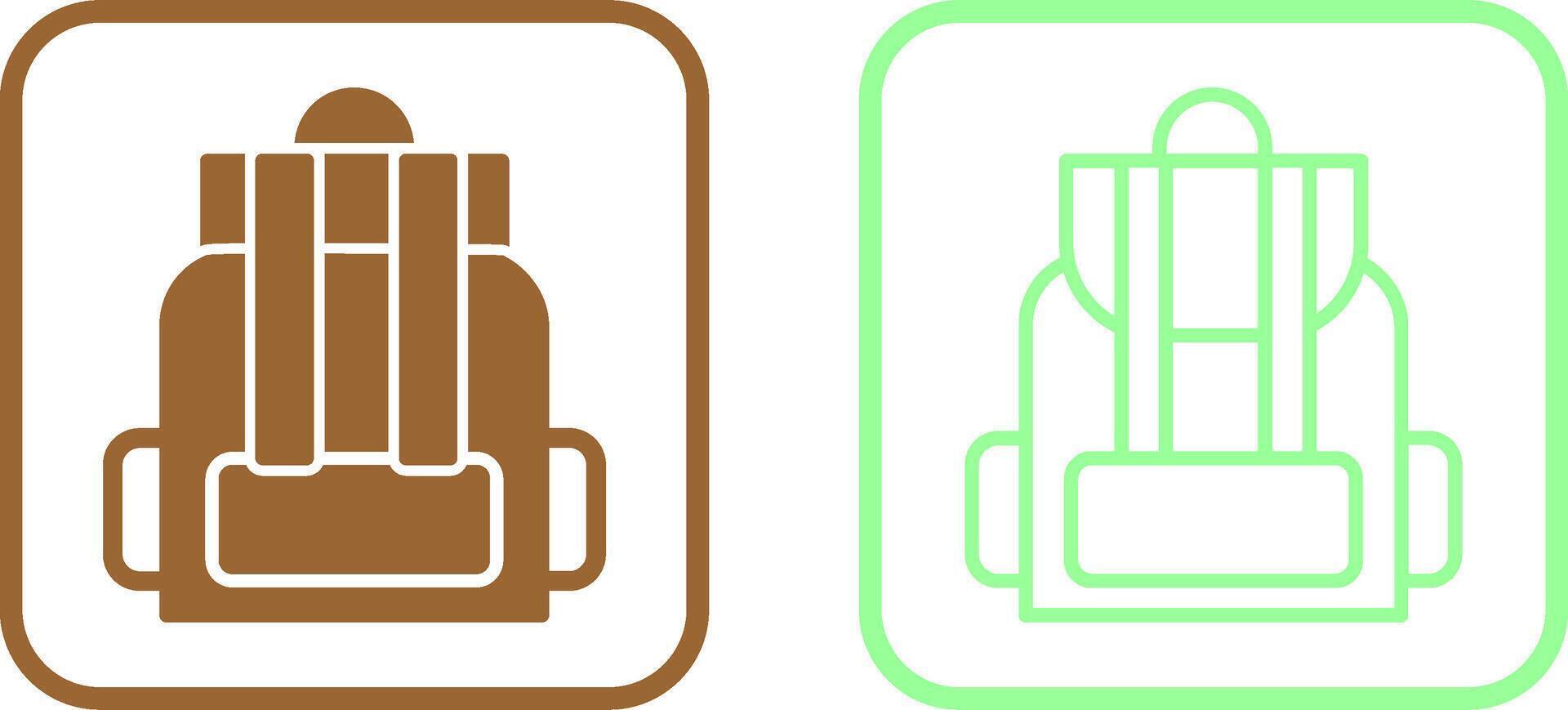 Backpack Vector Icon