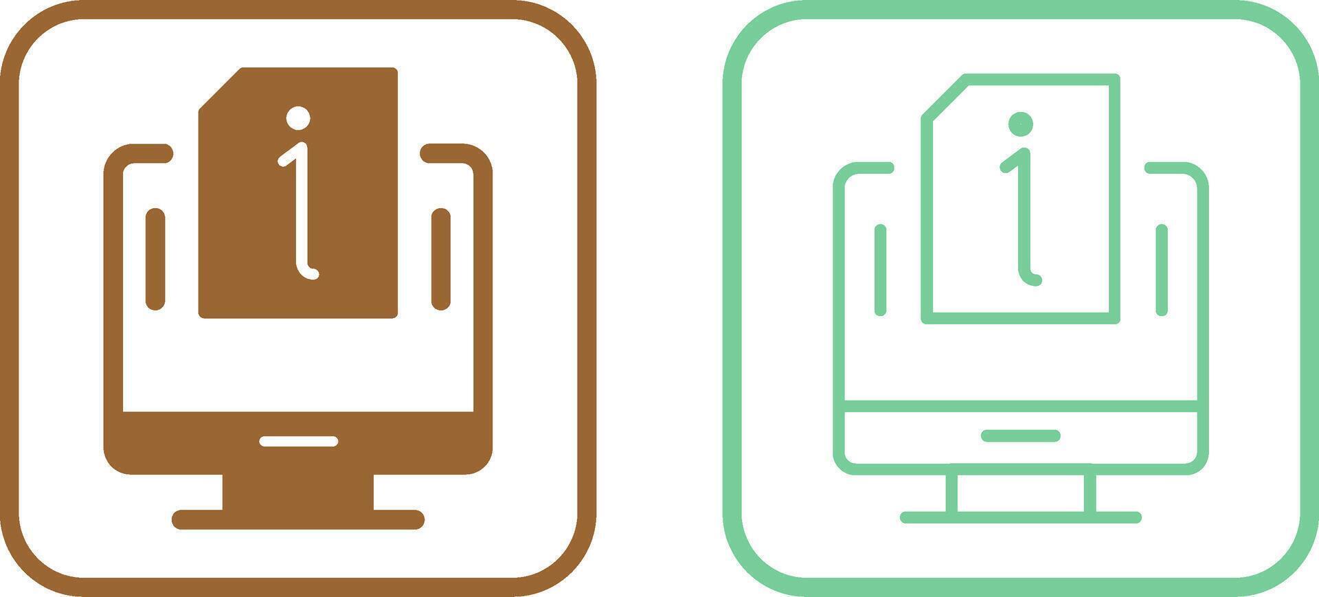 Information Vector Icon