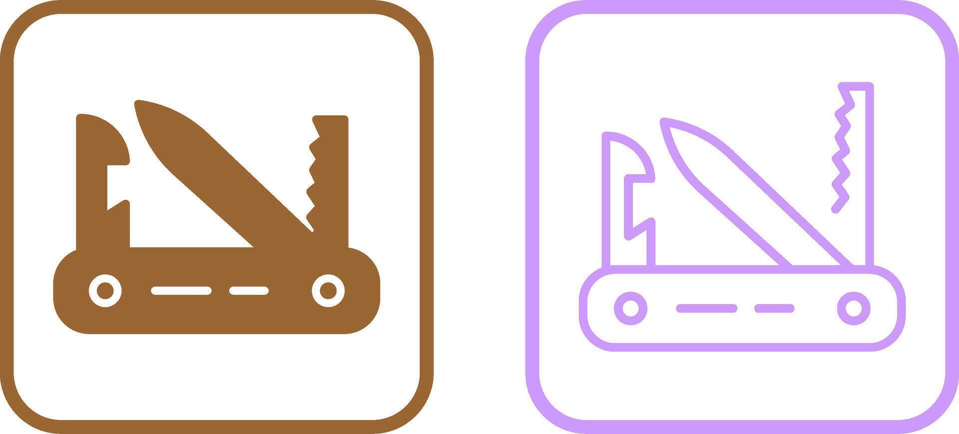 Swiss Army Knife Vector Icon