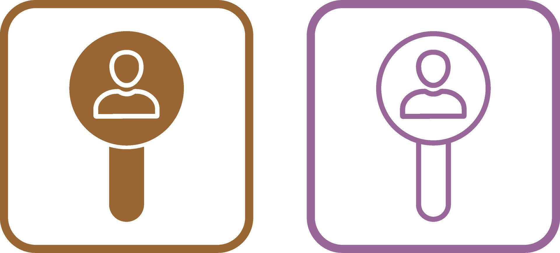 Search User Vector Icon