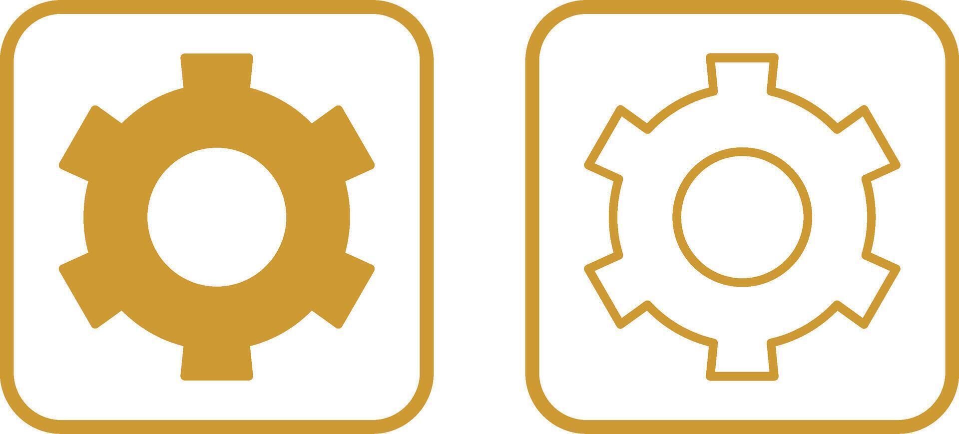Setting Gear Vector Icon