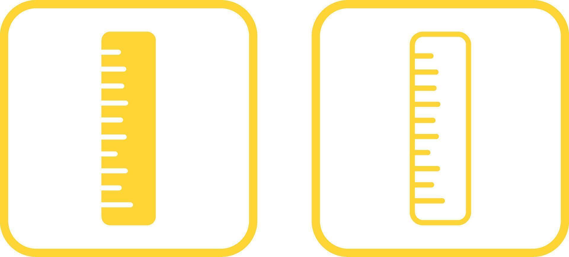 Ruler Vector Icon