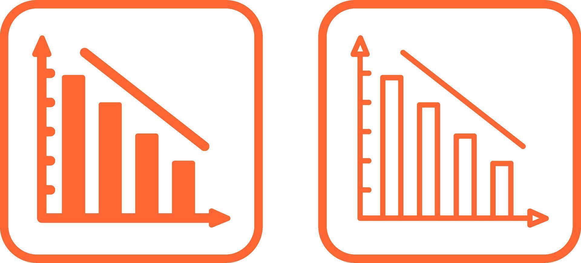Descending bar Vector Icon