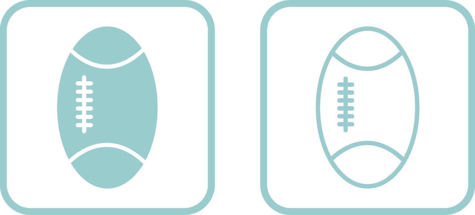 Rugby Vector Icon