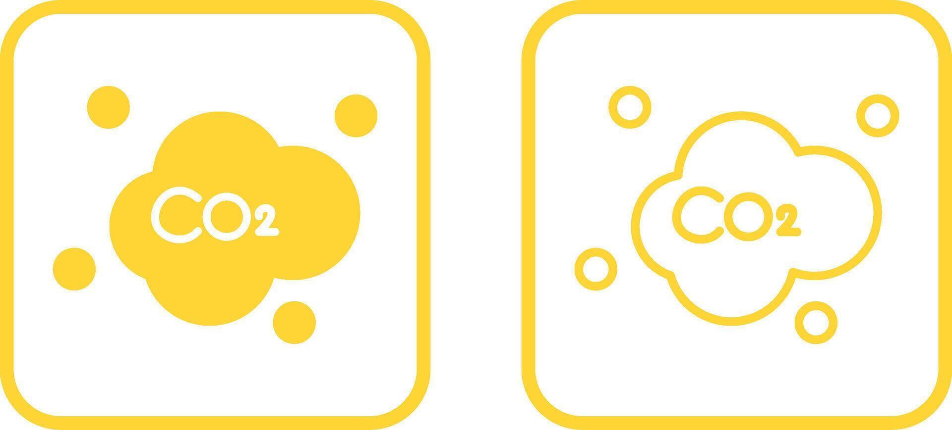 Carbon Dioxide Vector Icon