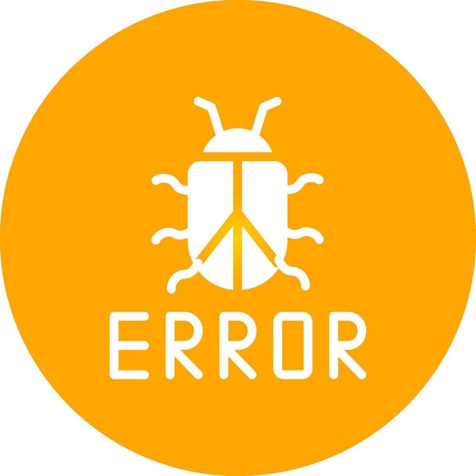 Bug Creative Icon Design vector