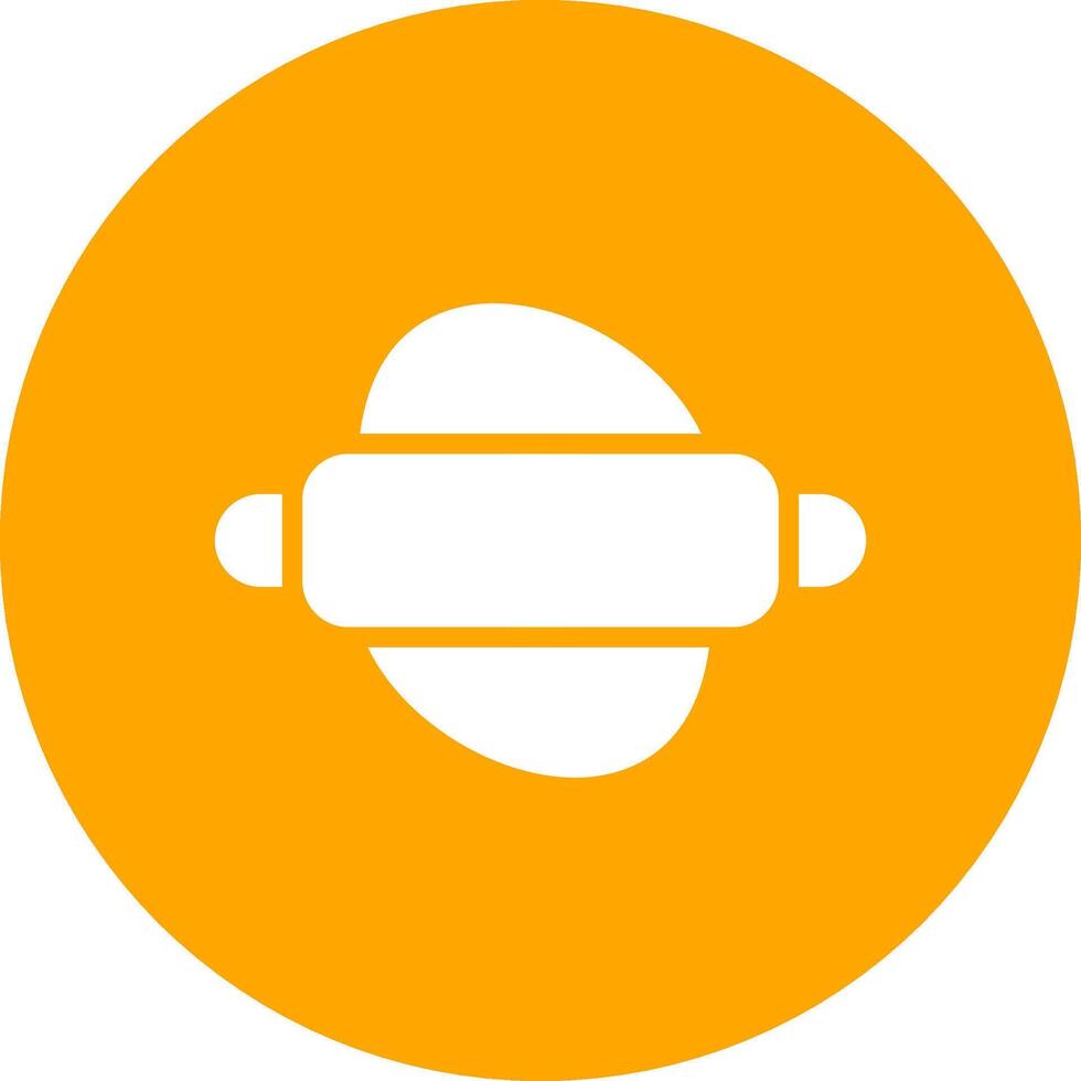 Rolling Pin Creative Icon Design vector