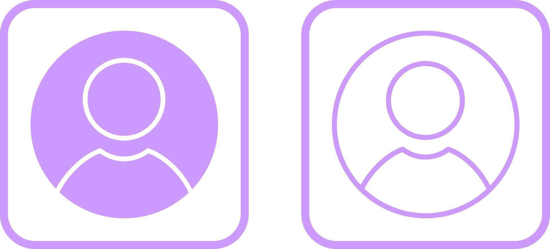 Male Profile Vector Icon