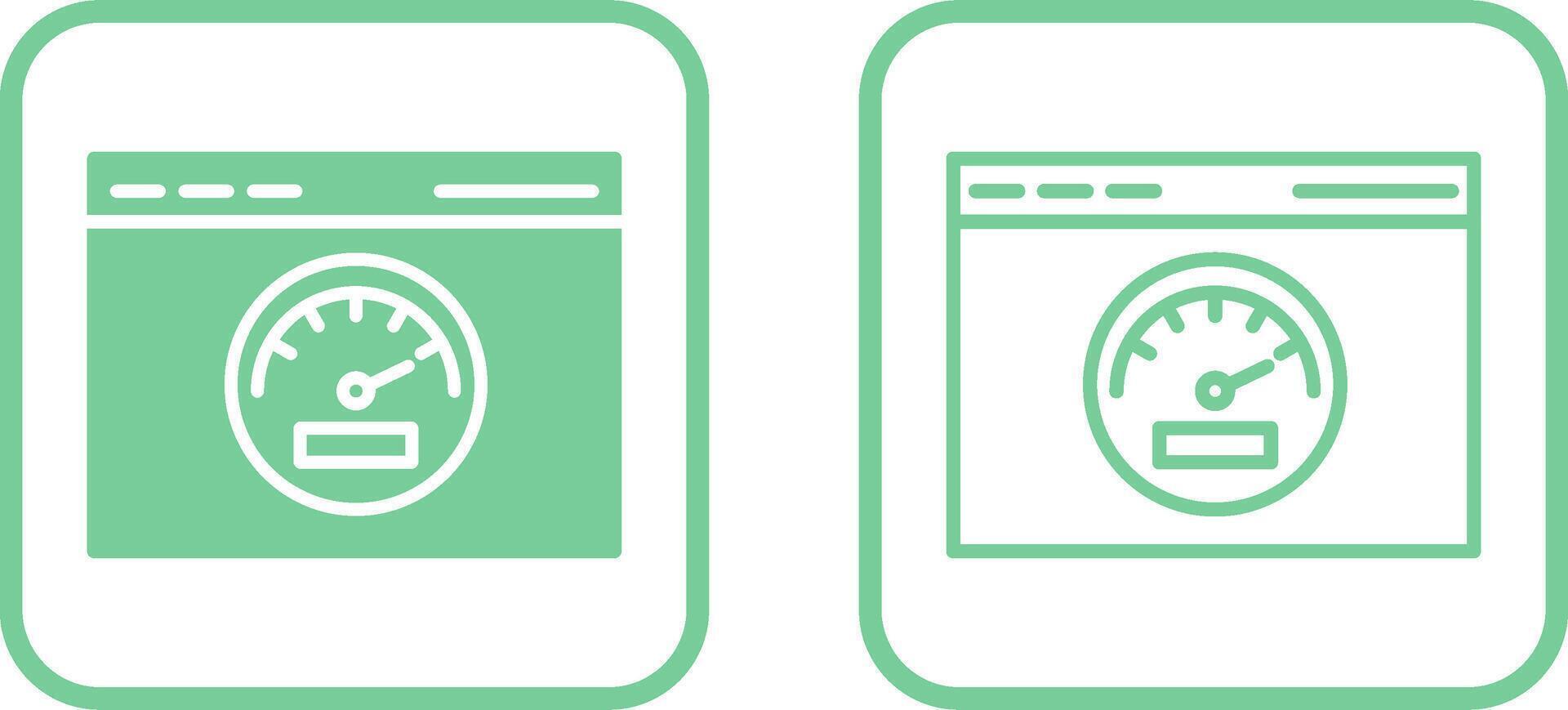 Page Speed Vector Icon