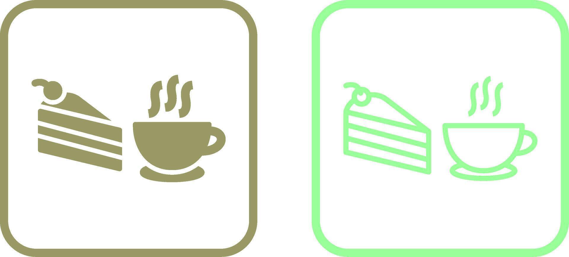 Coffee Served Vector Icon