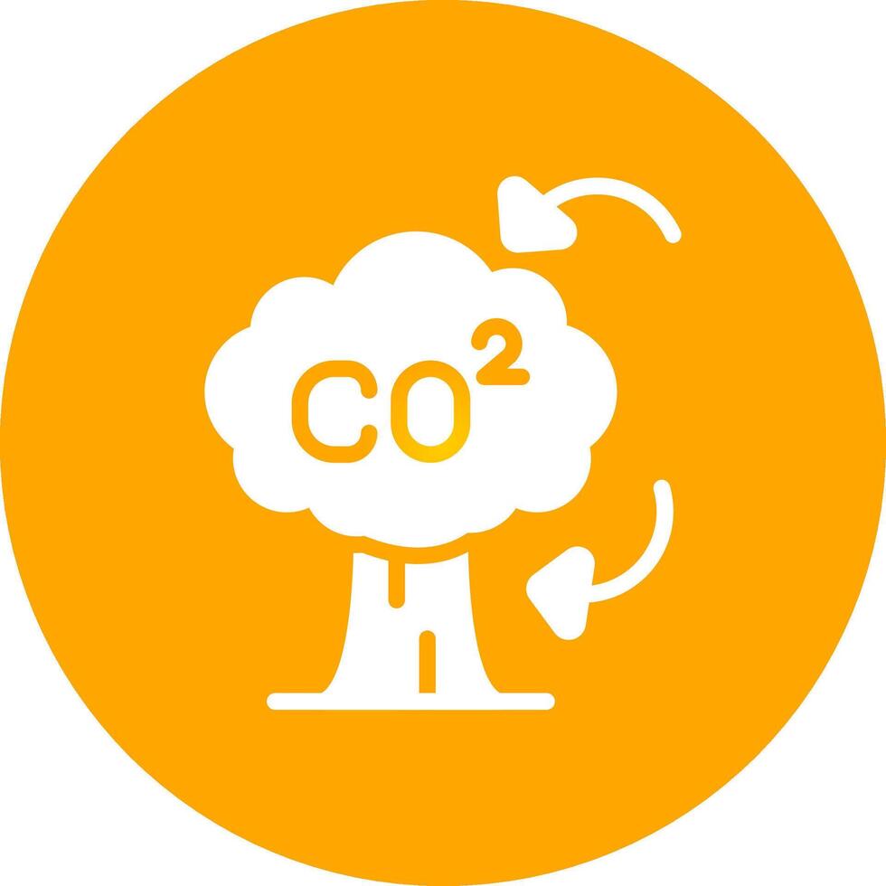 CO2 Creative Icon Design vector