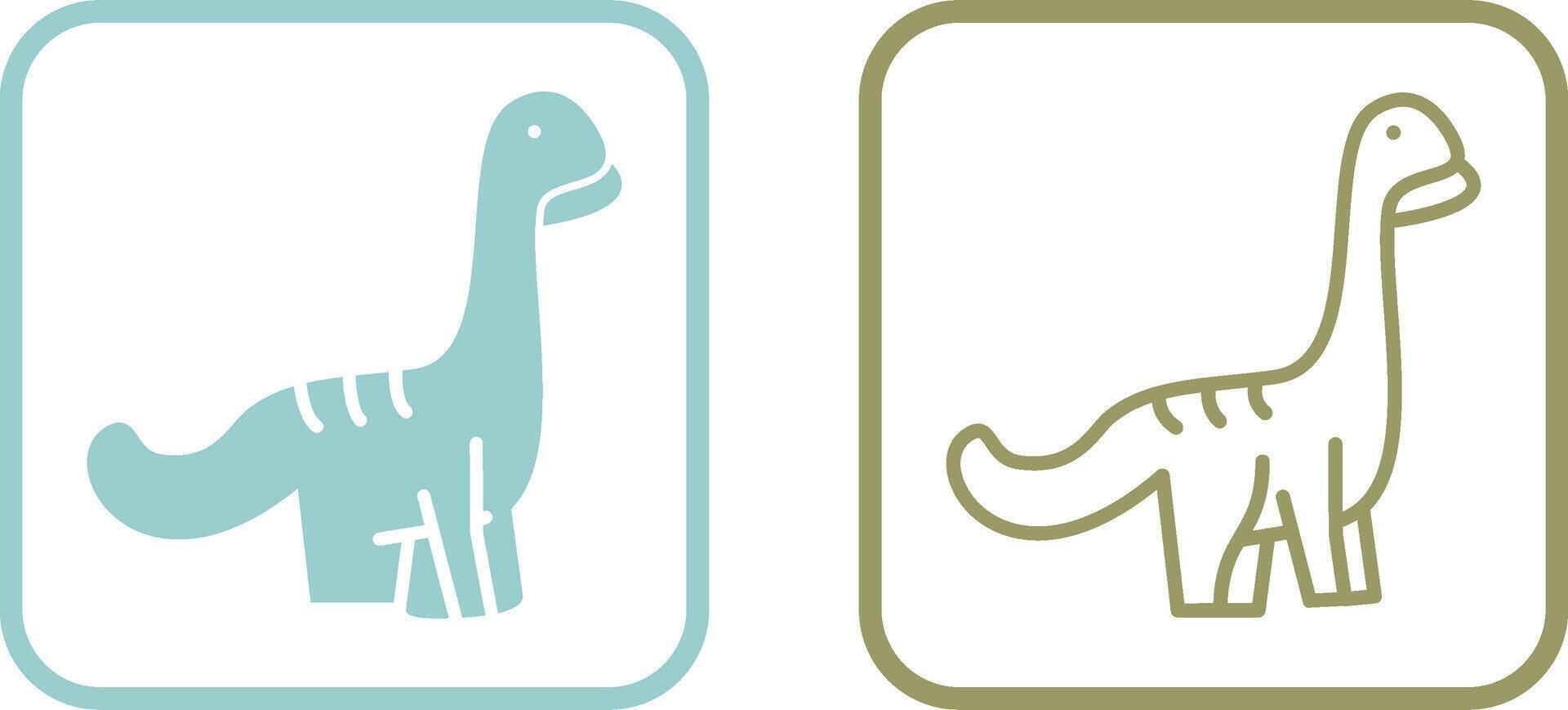 Dinosaur Vector Icon