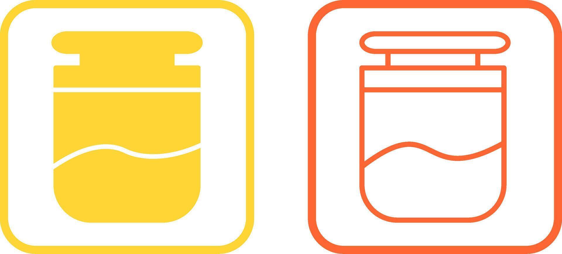 Jar on Display Vector Icon