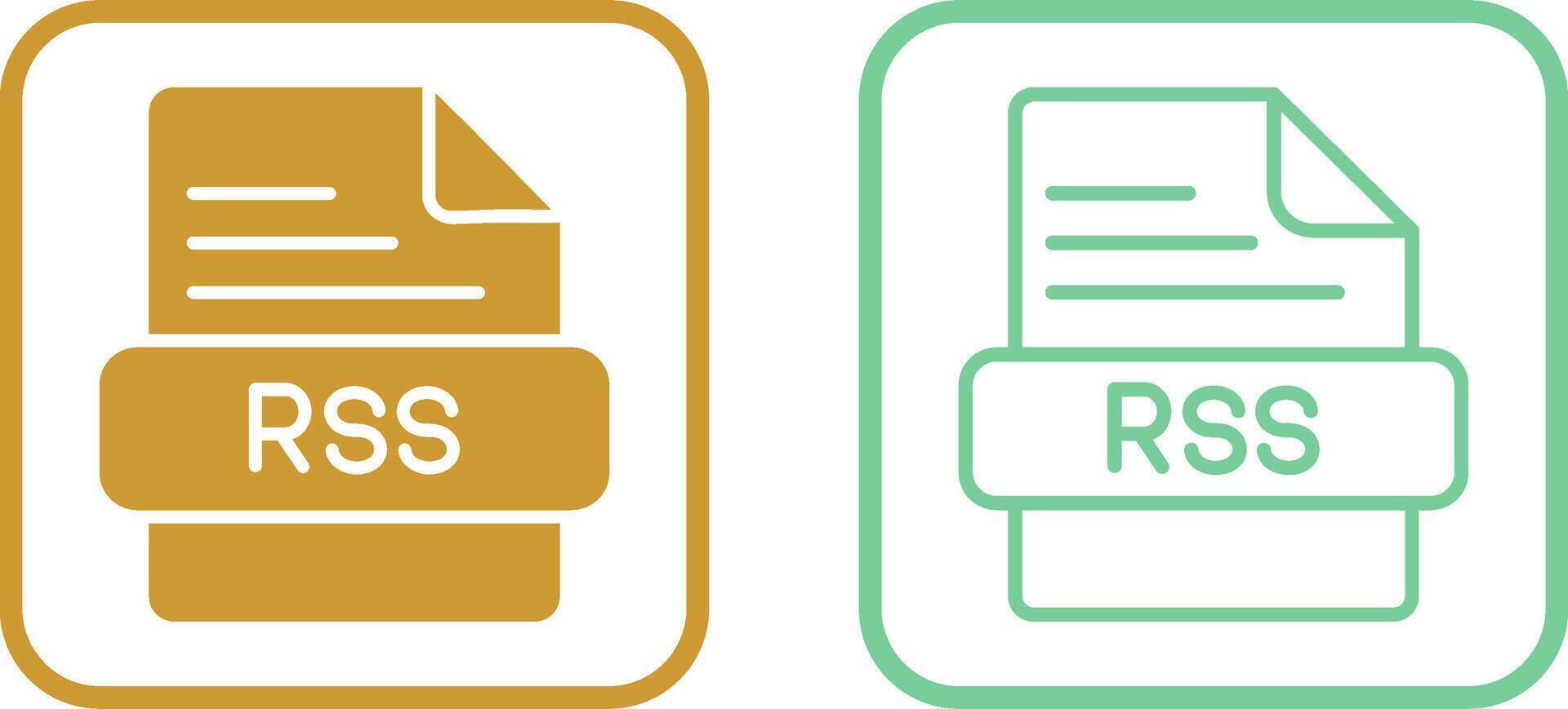 RSS Vector Icon