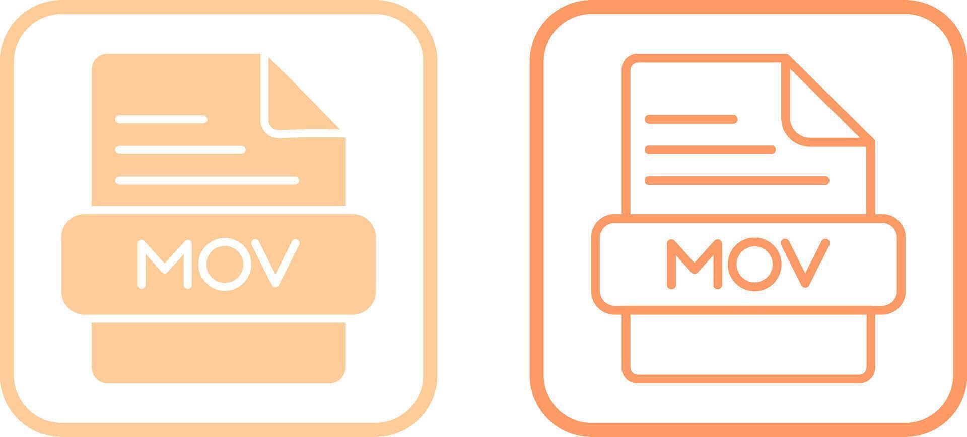 MOV Vector Icon