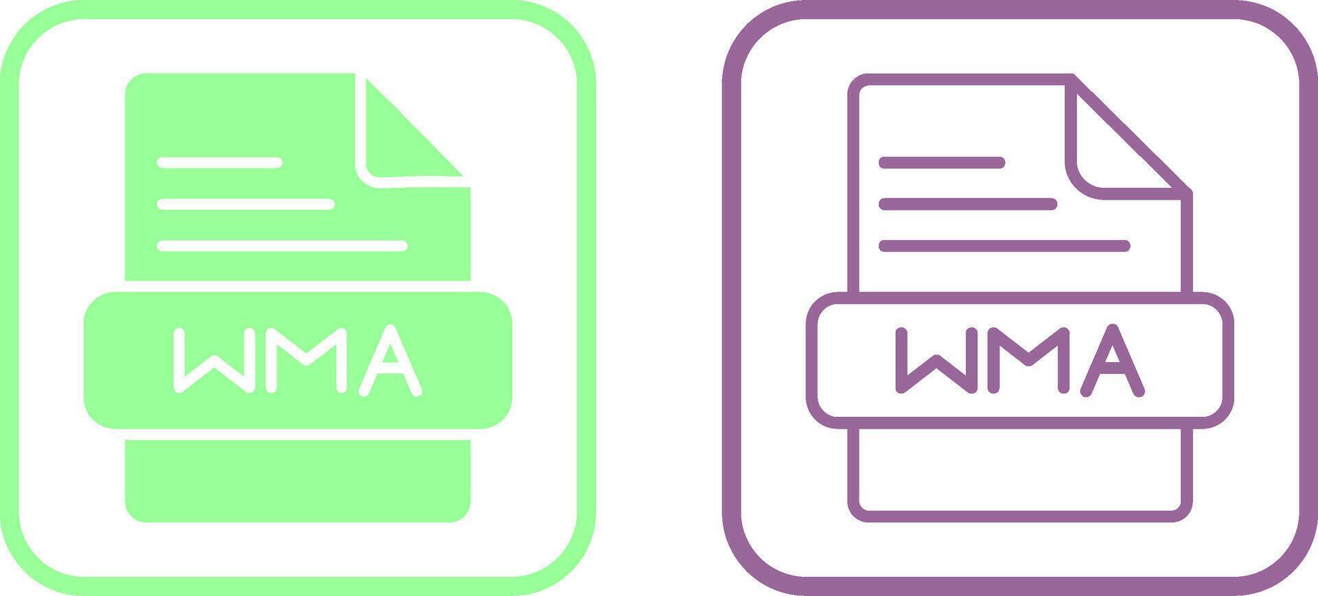 WMA Vector Icon