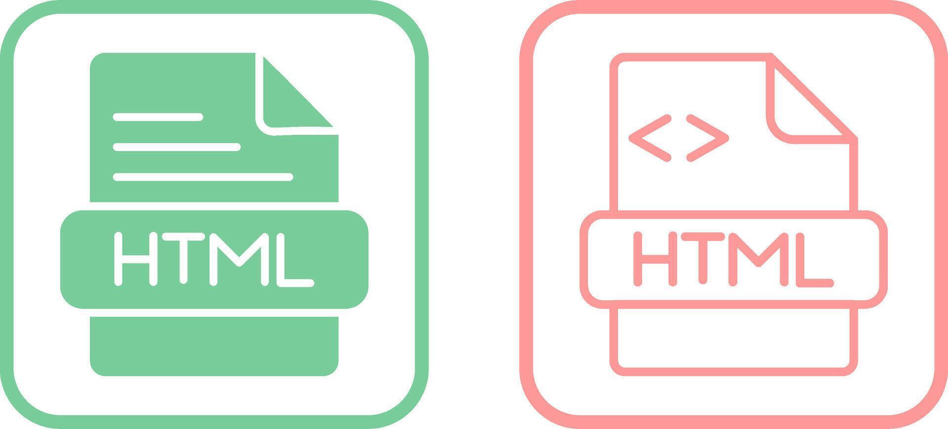 HTML Vector Icon