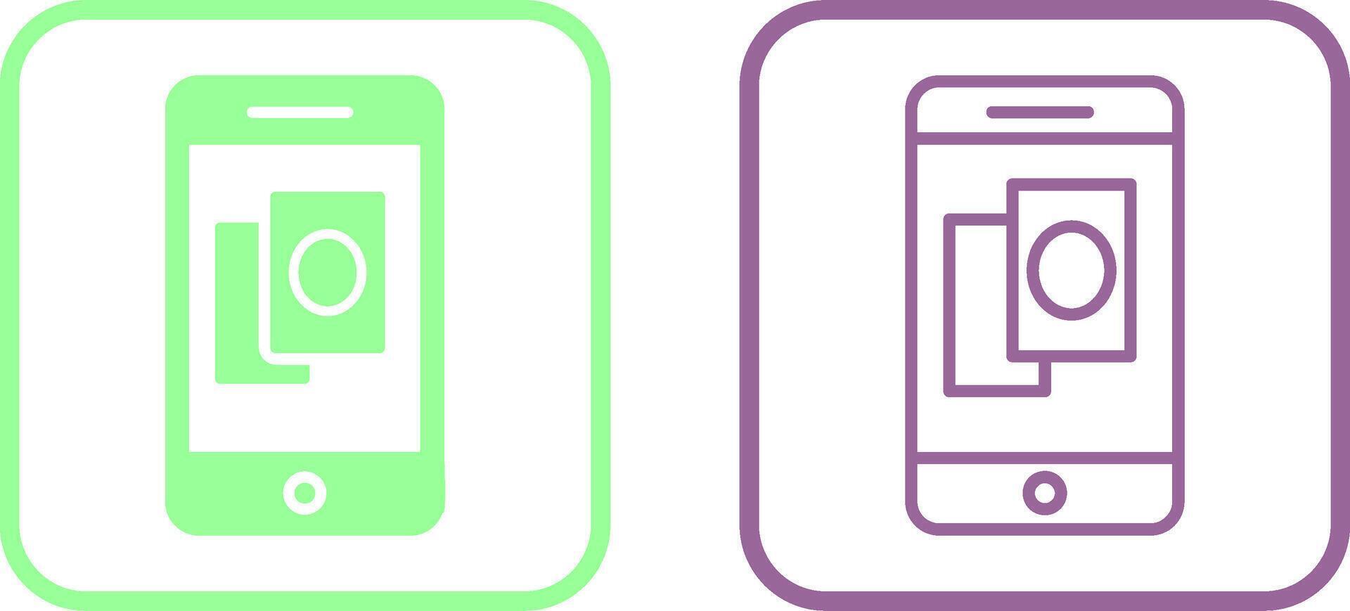 Phone Gambling Vector Icon