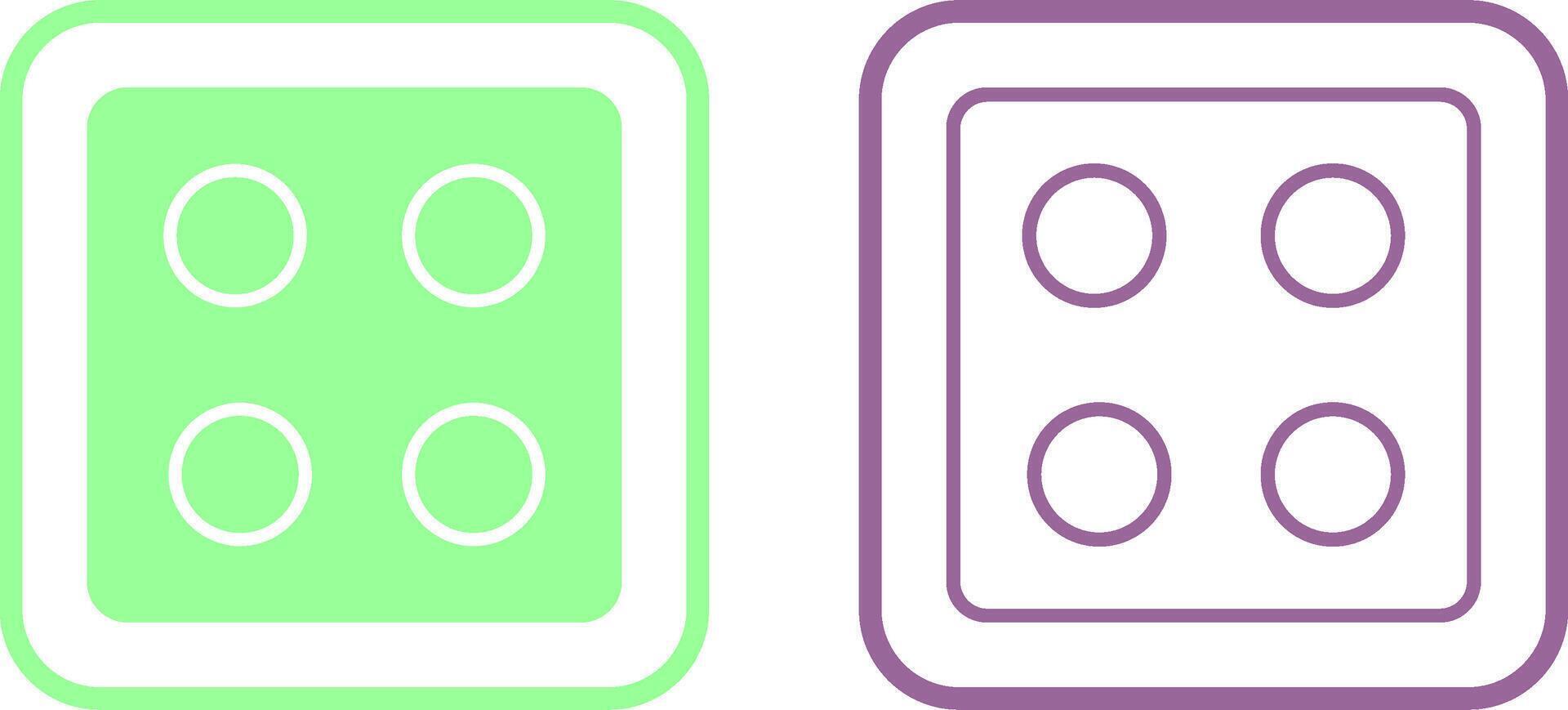 Dice Vector Icon