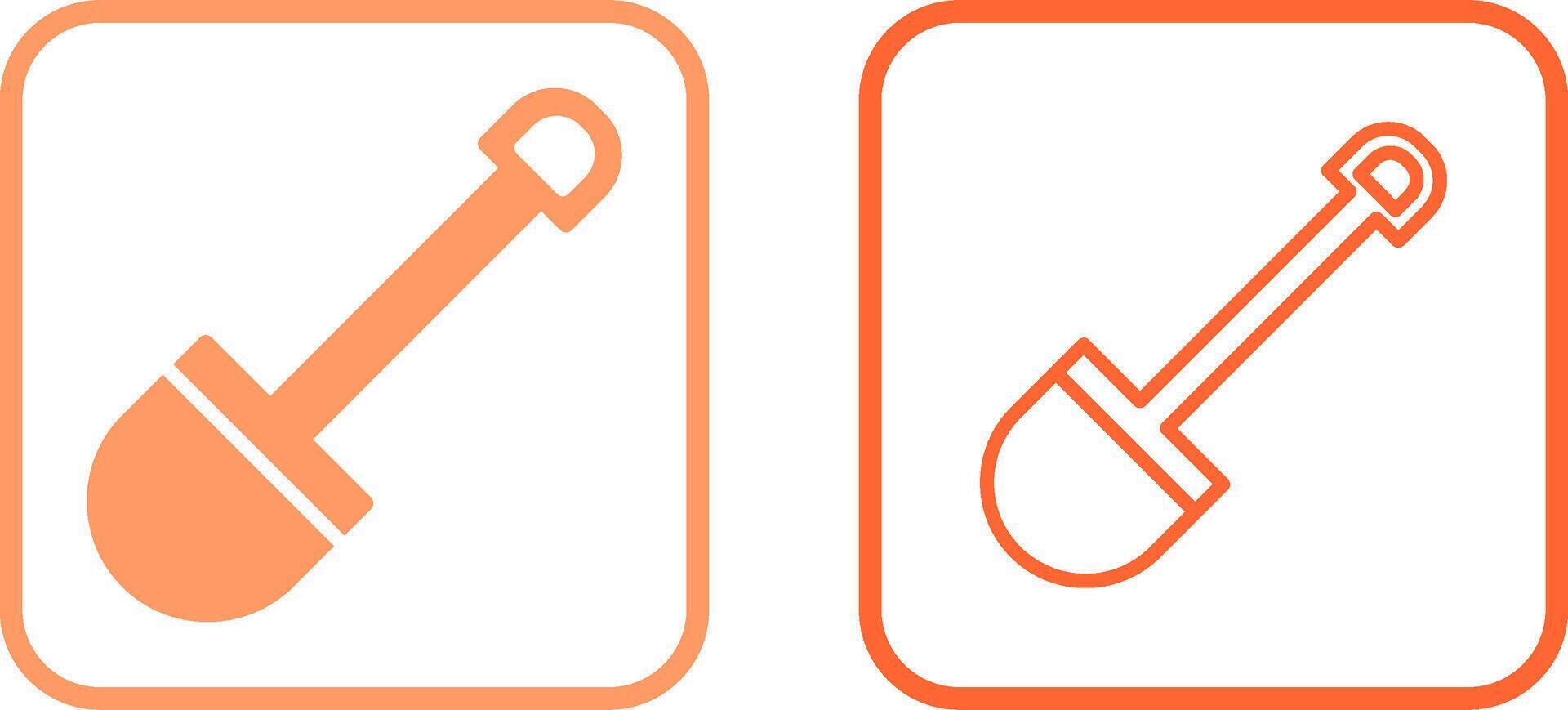 Hand Shovel Vector Icon