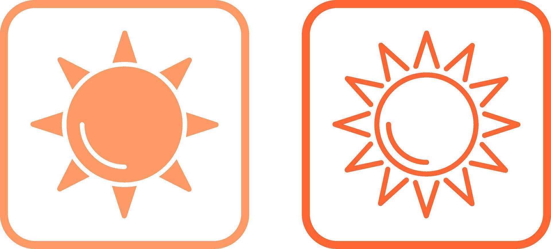 Sun I Vector Icon