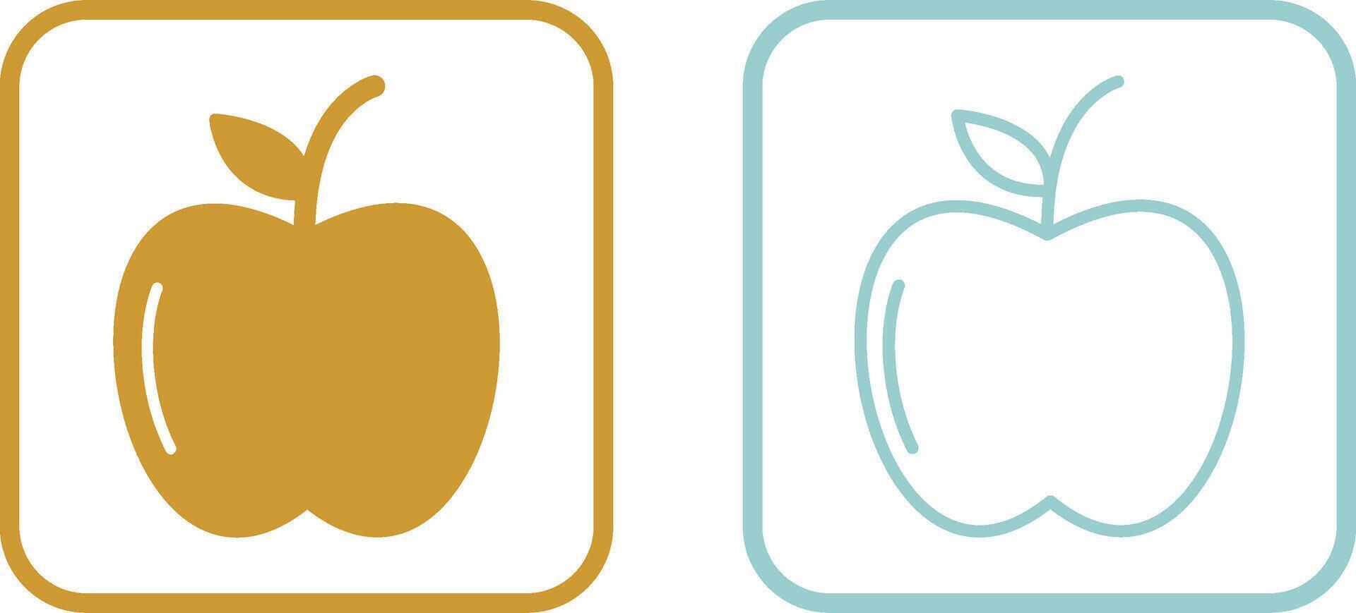 Apples Vector Icon