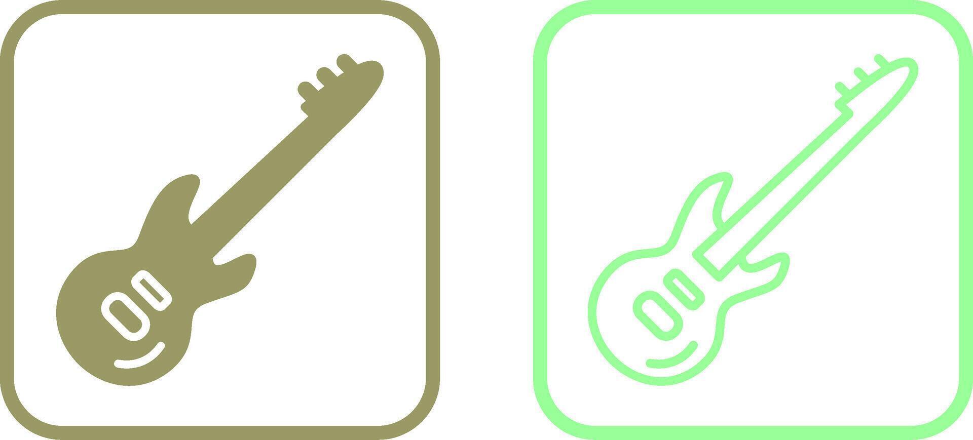 icono de vector de guitarra