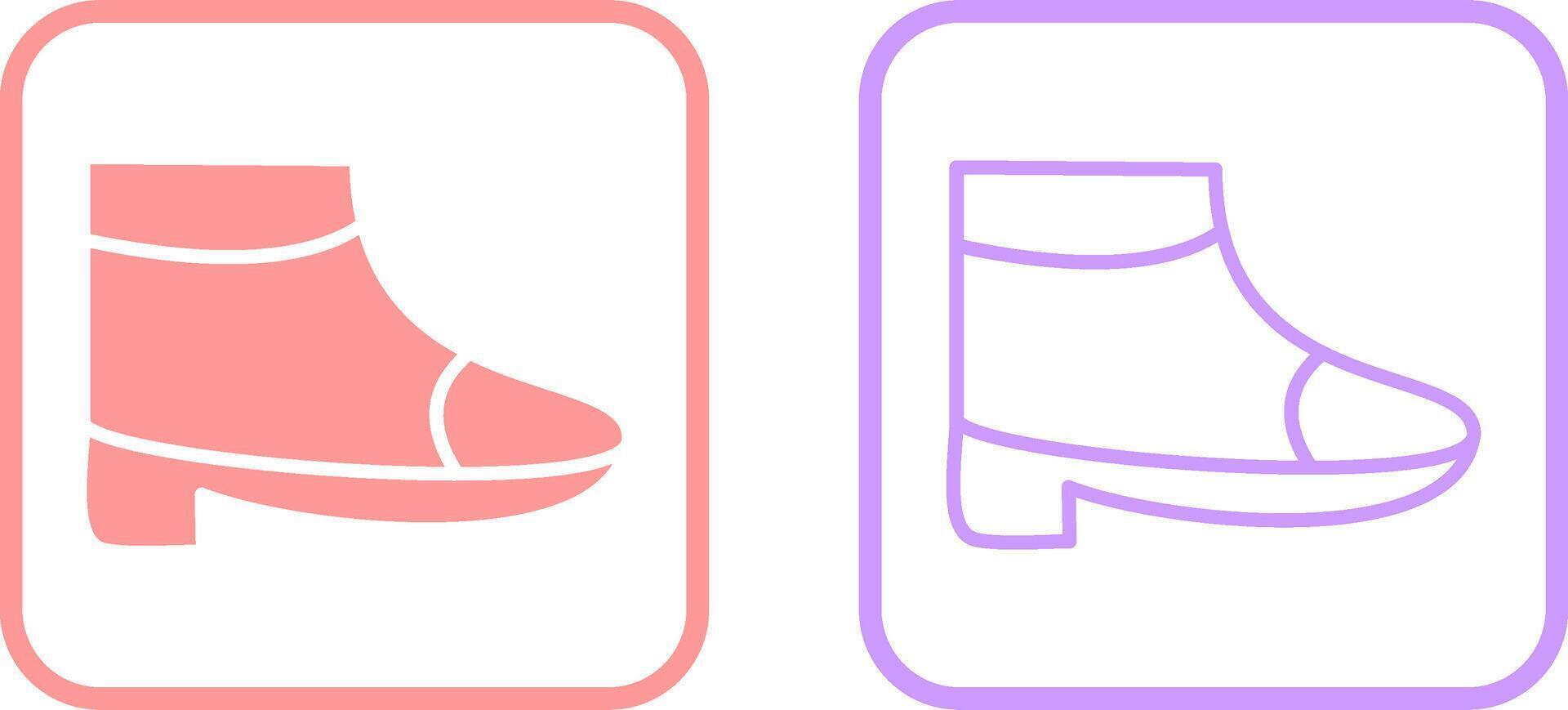 Boots with Heels Vector Icon