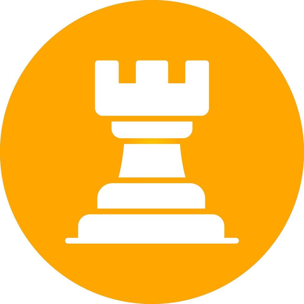 Chess Piece Creative Icon Design vector